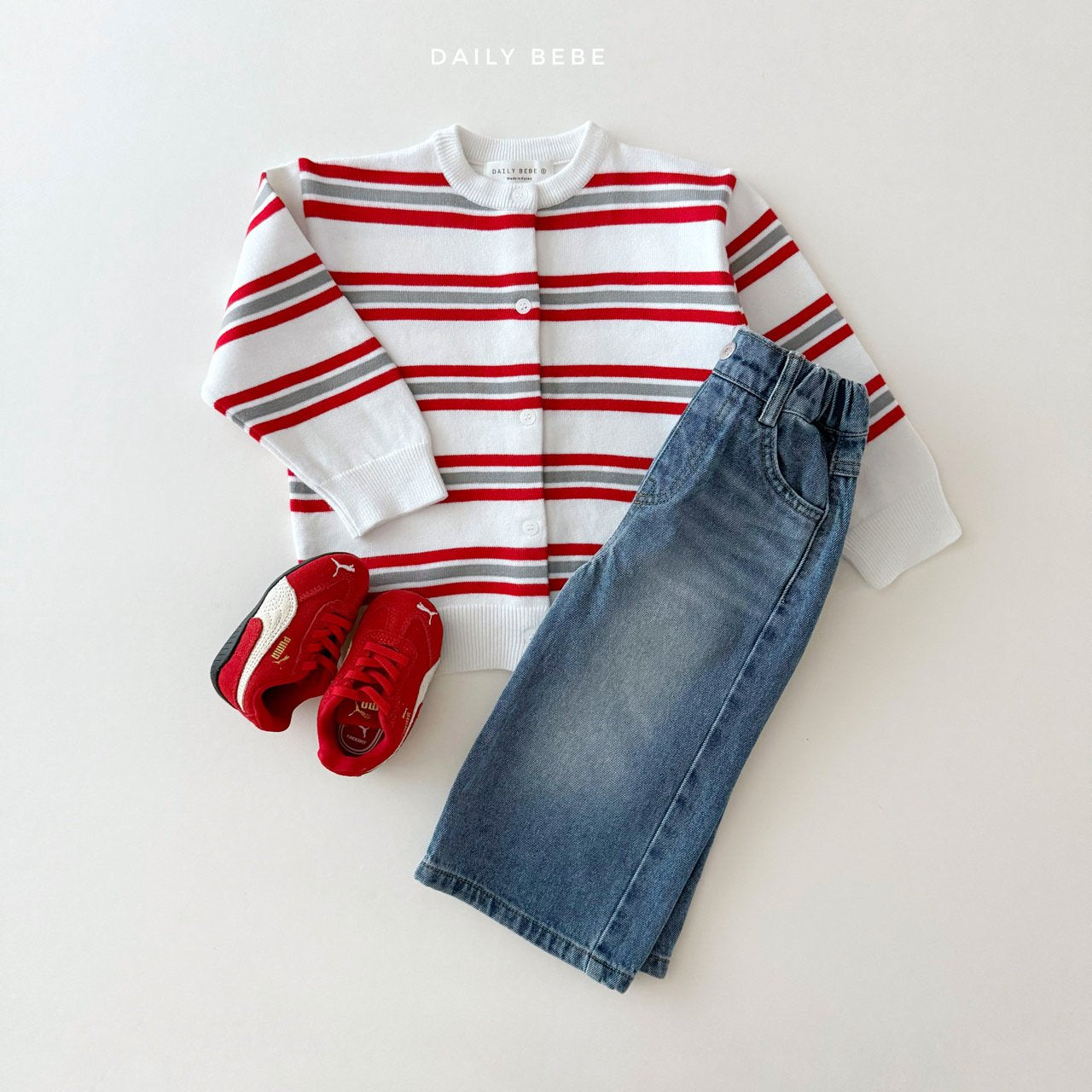 Multi Stripe Cardigan