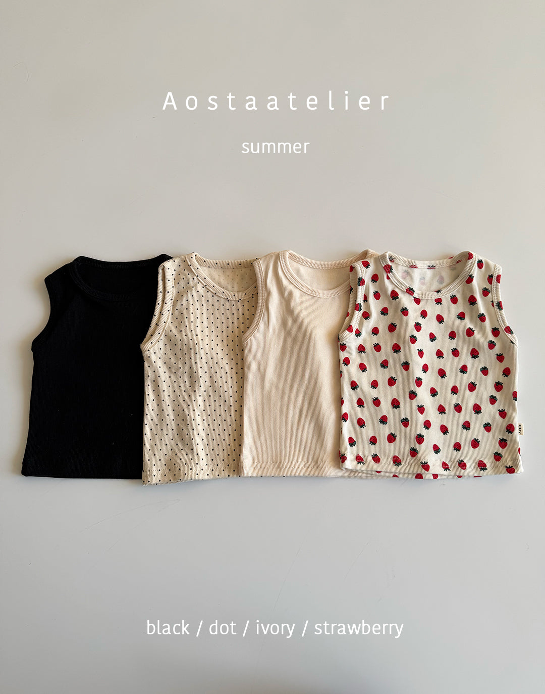 Ribbed Sleeveless T