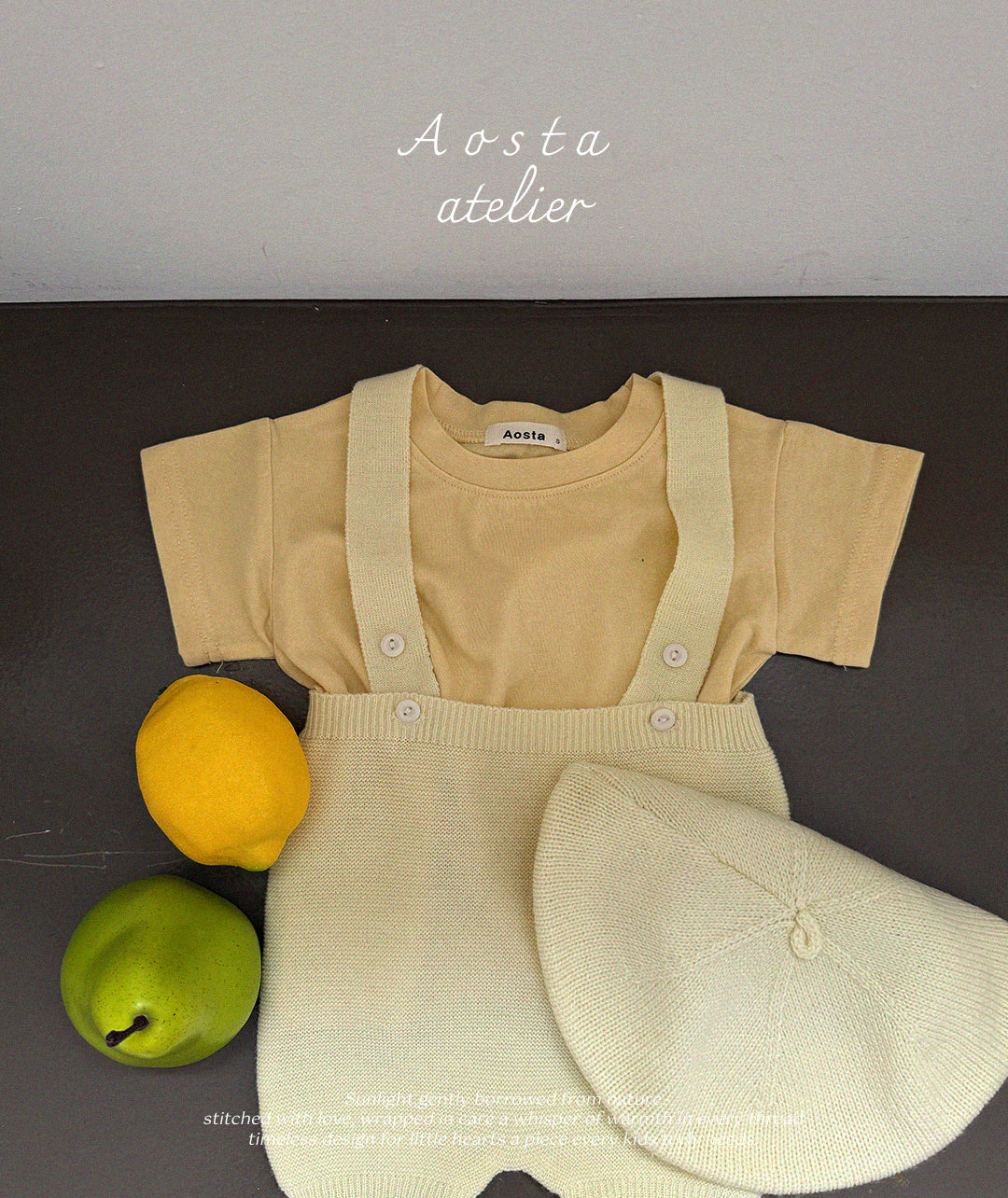 Spring Knit Overalls