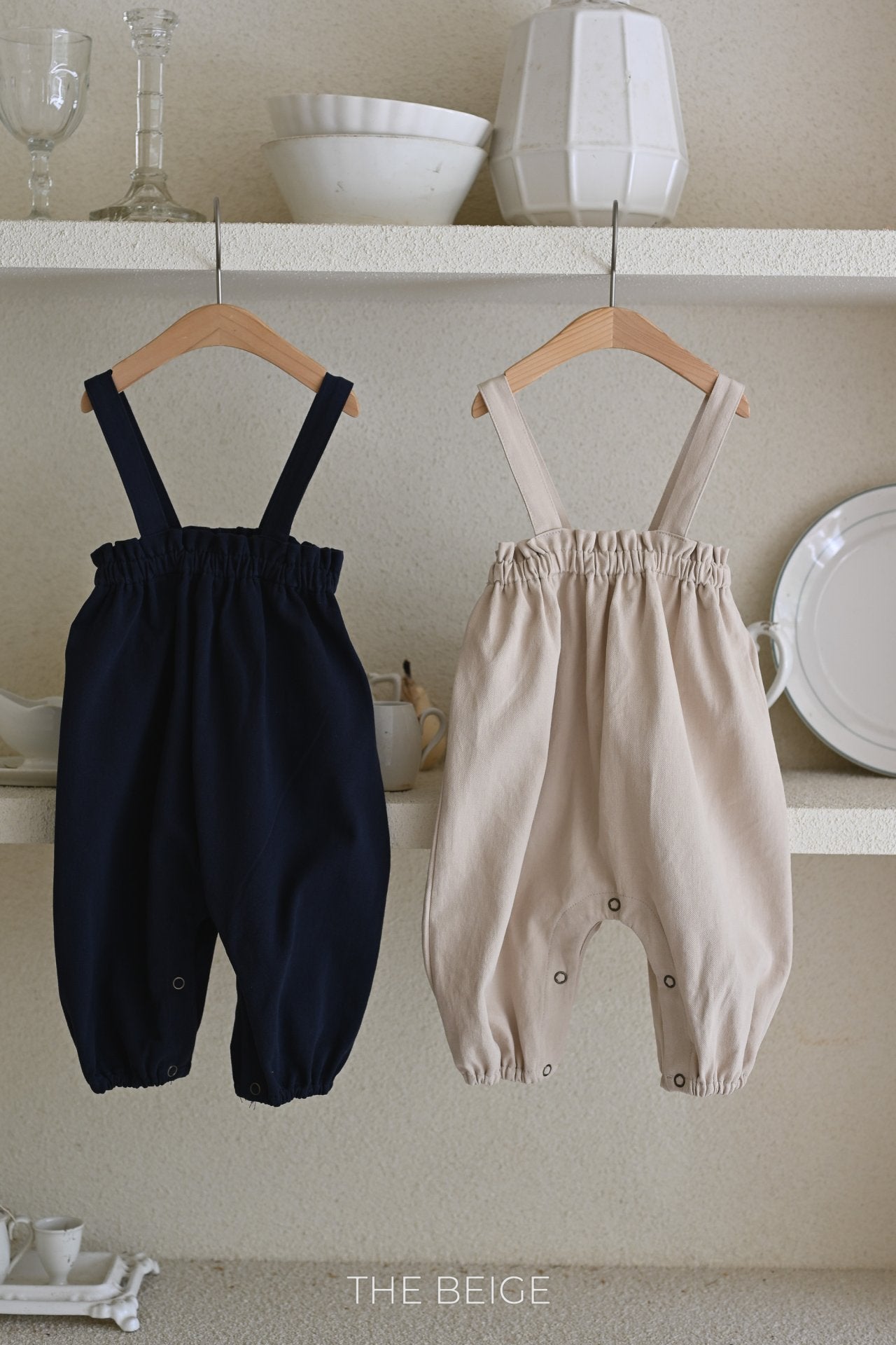 Woven Overall Romper