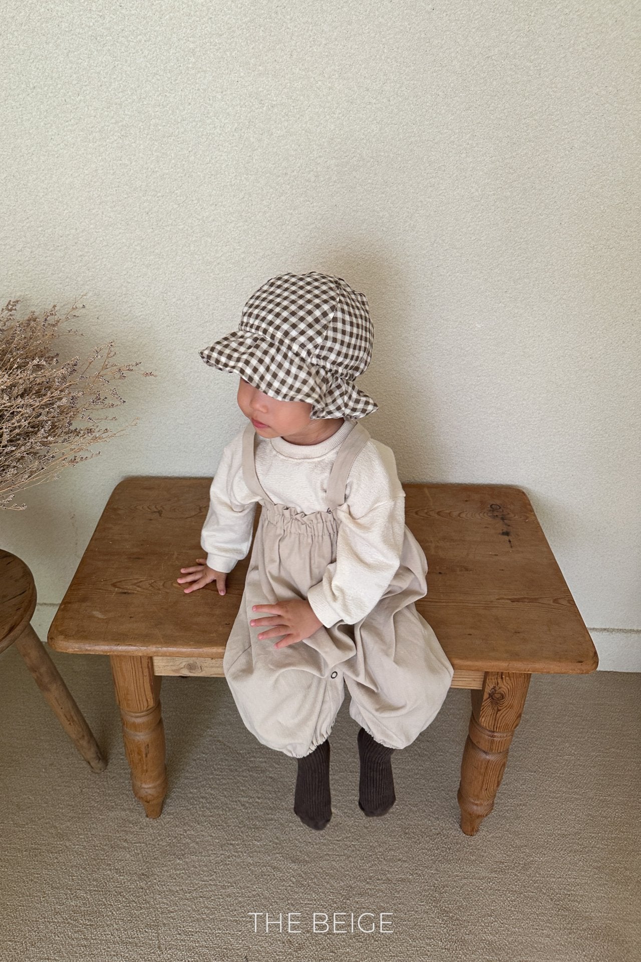 Woven Overall Romper