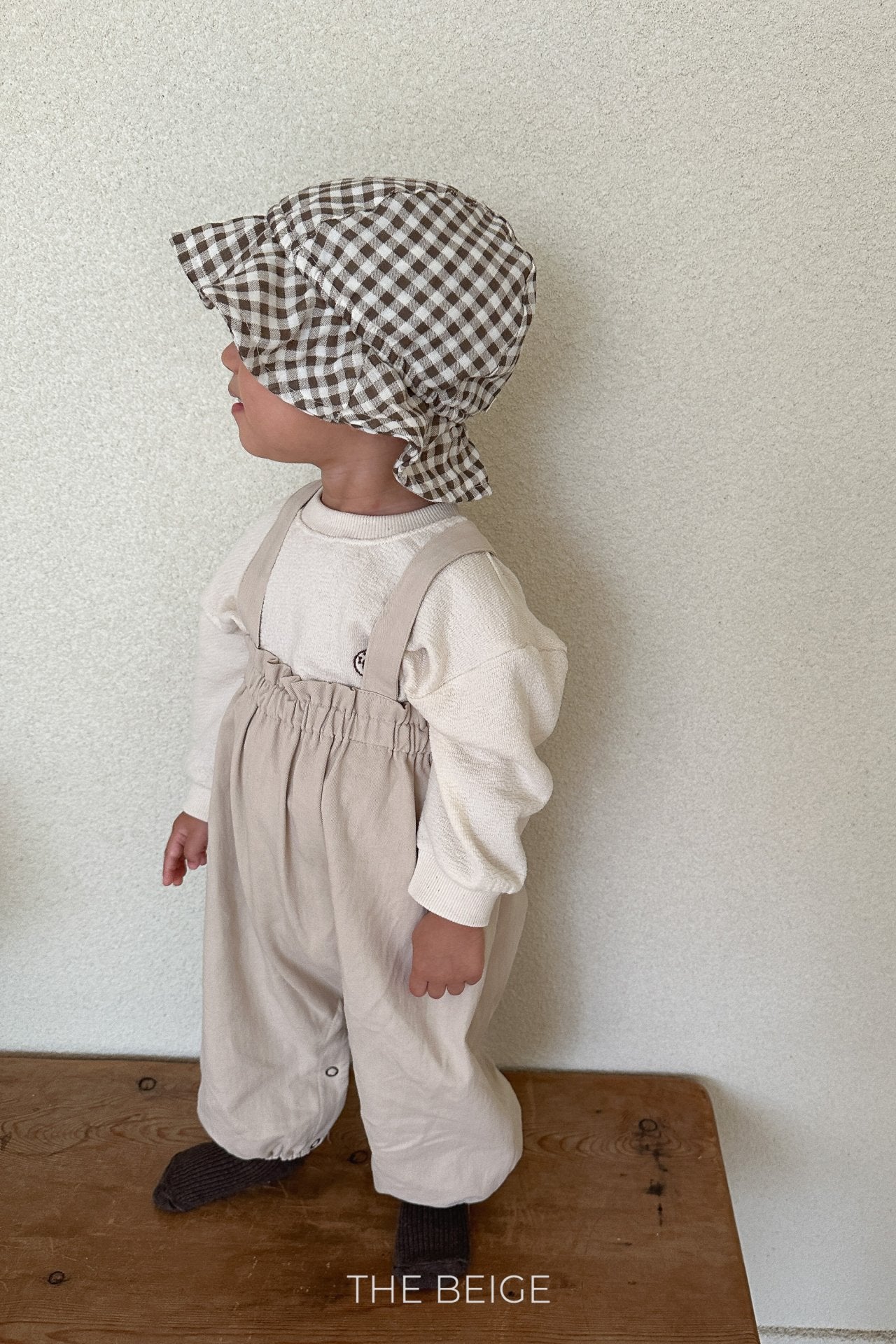 Woven Overall Romper