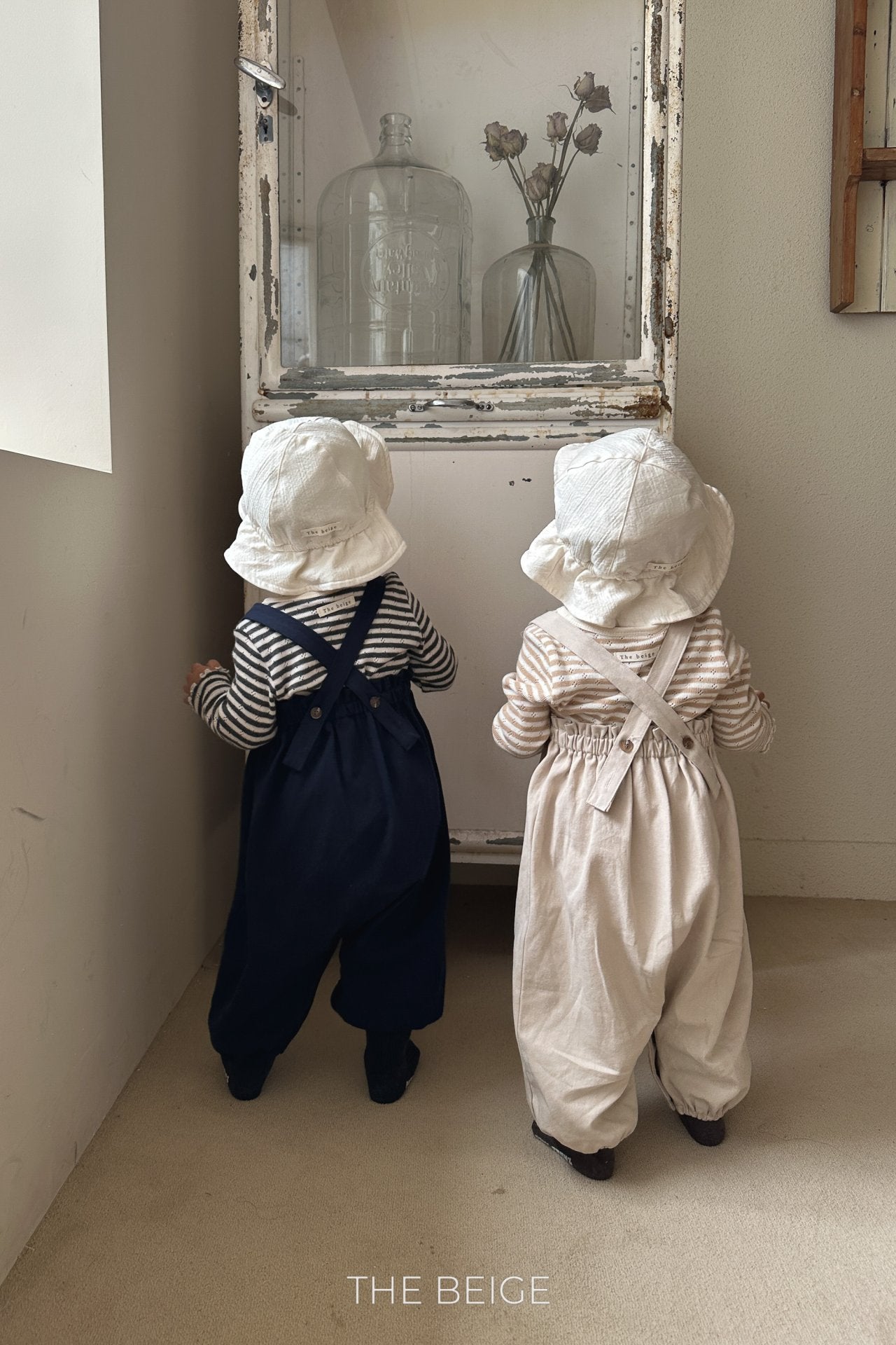 Woven Overall Romper