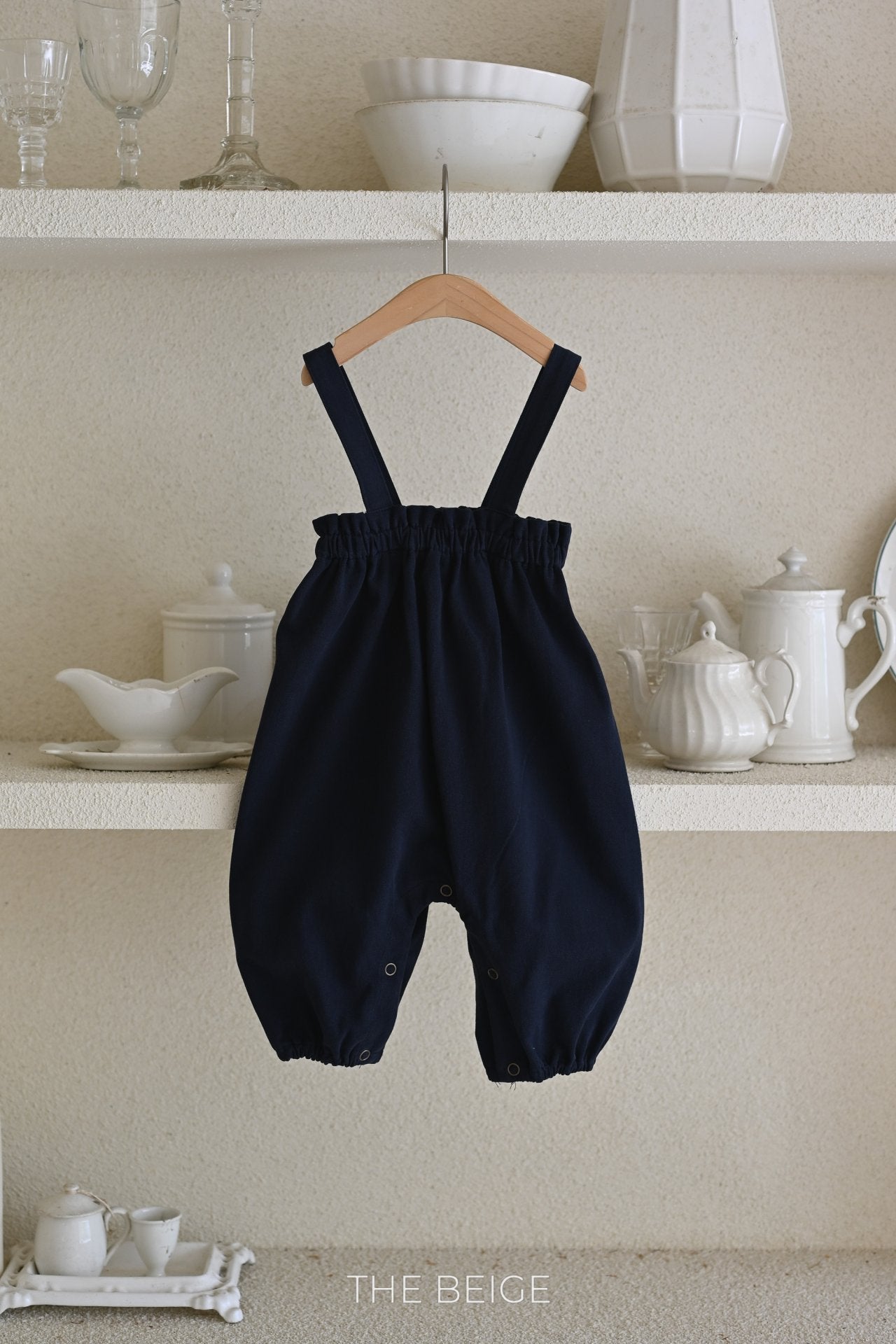 Woven Overall Romper