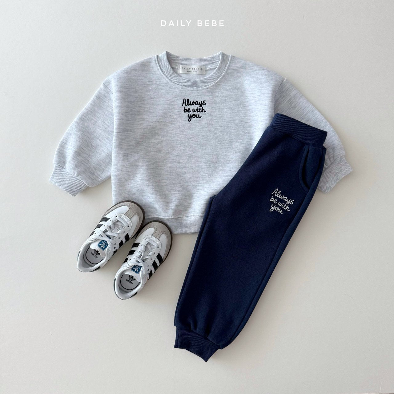 Always Embroidered Sweat Jogger Set