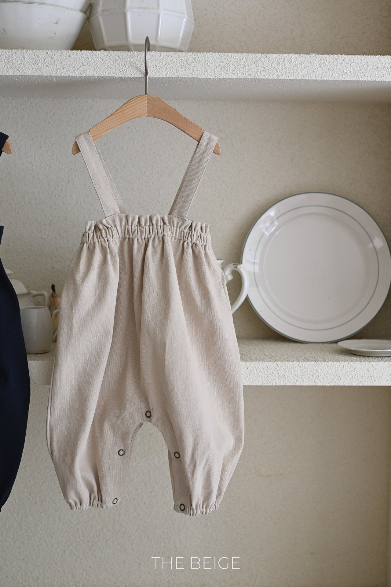 Woven Overall Romper