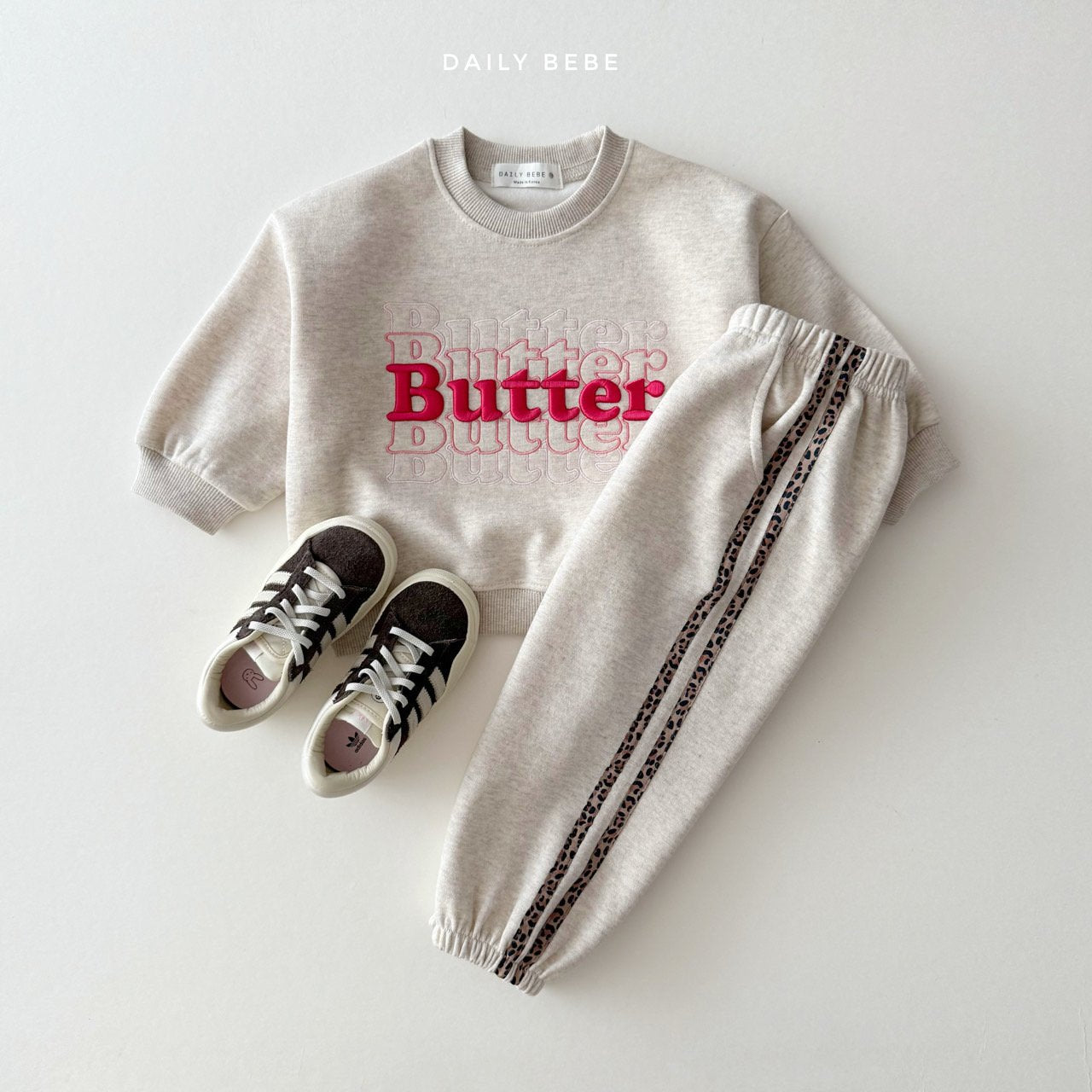 Butter Embroidered Sweatshir