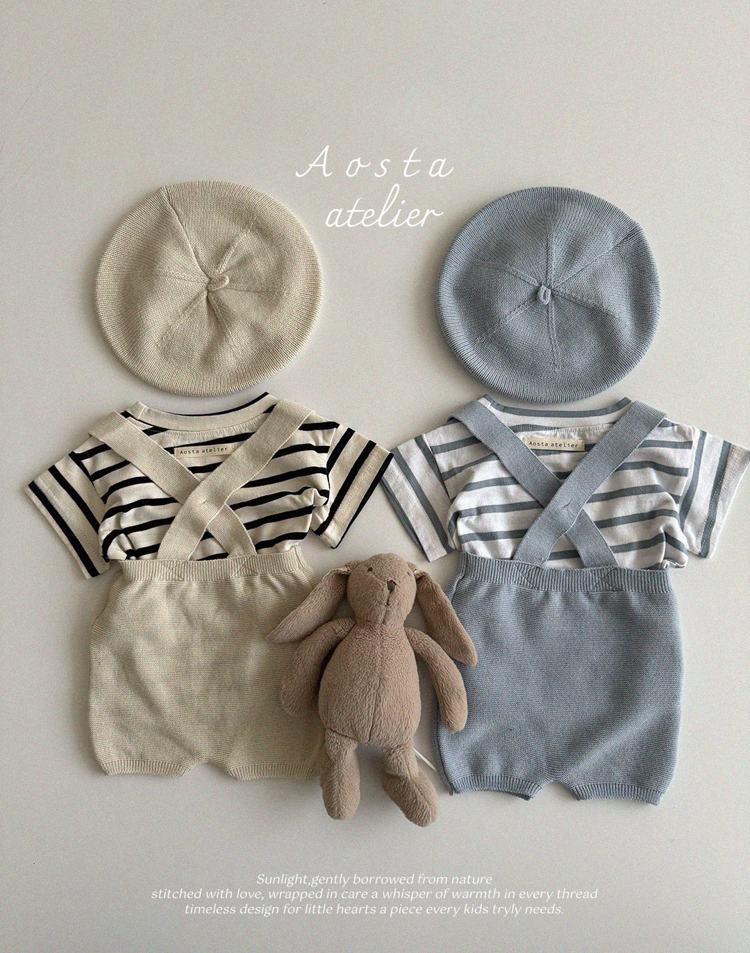 Spring Knit Overalls