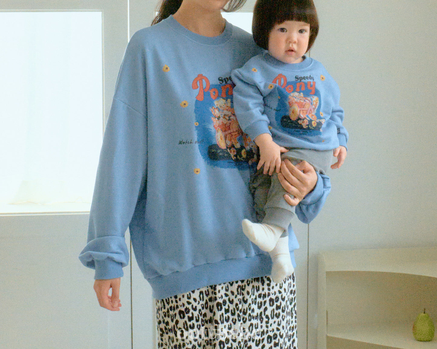 Adult Pony Sweatshirt (Mommy & Me Matching Outfit)