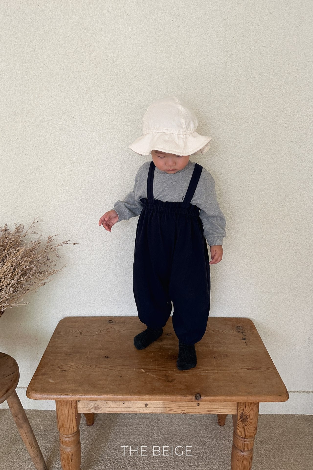 Woven Overall Romper