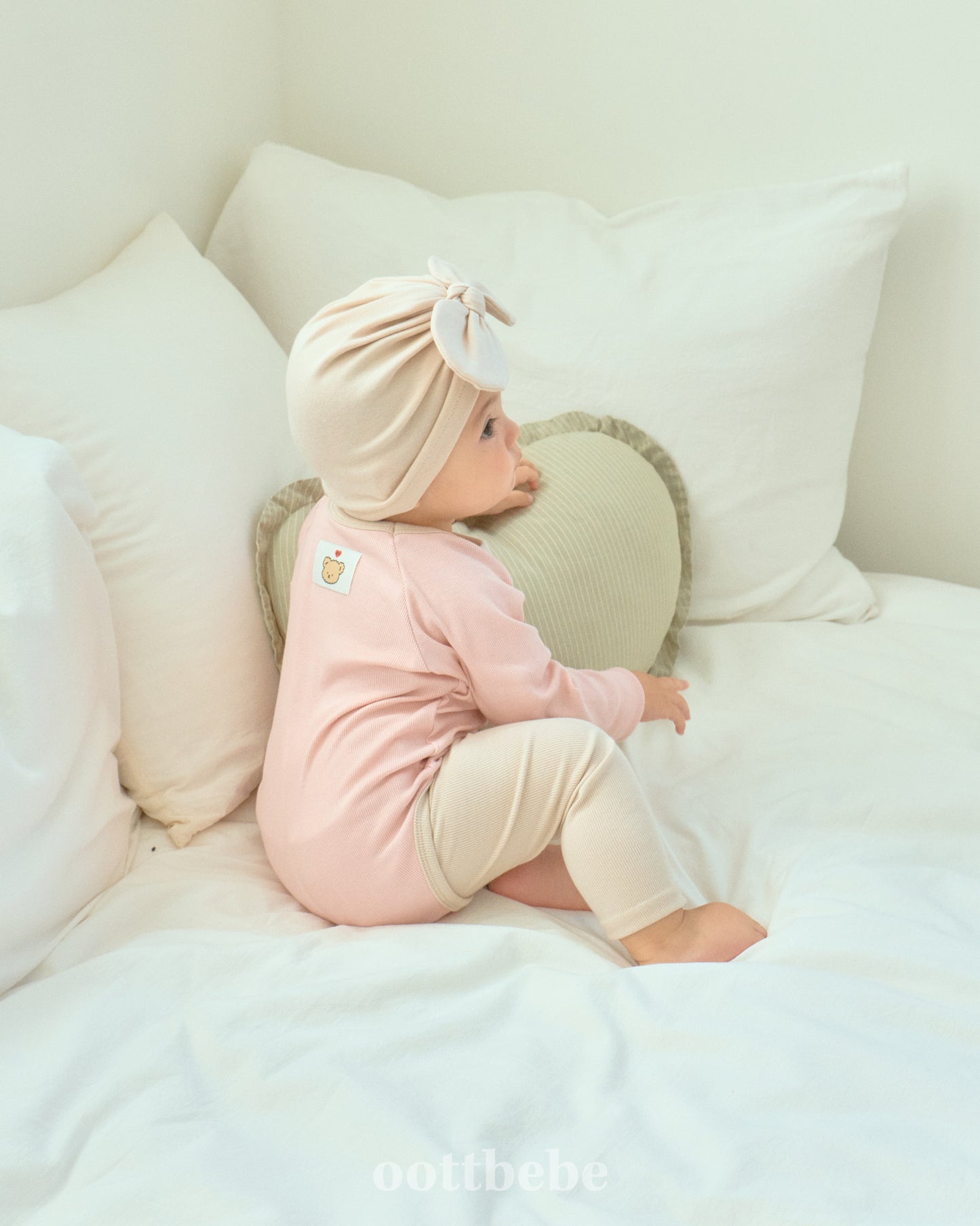 Pudding Modal Ribbed Bodysuit Set (with Leggings)