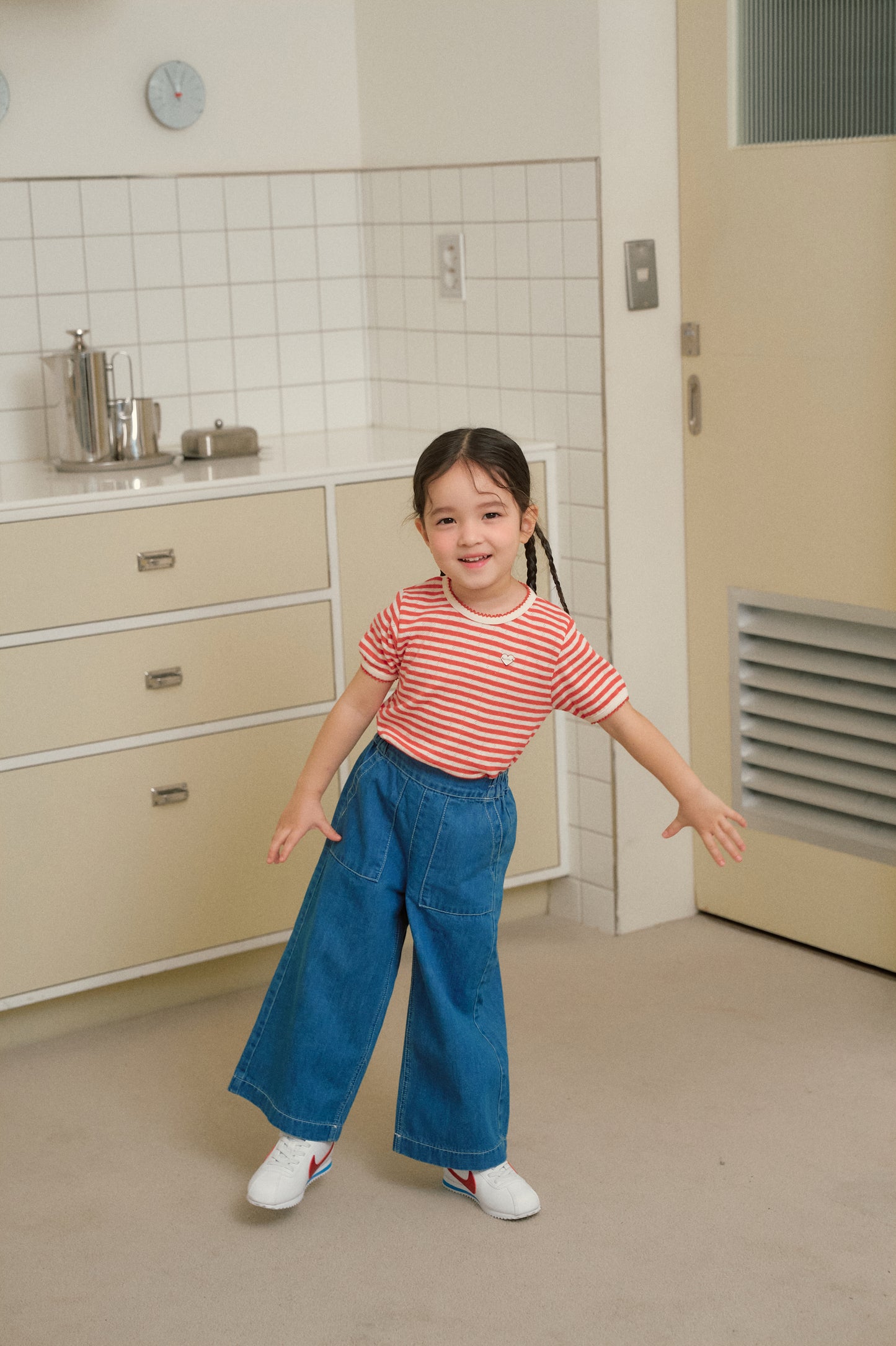 Denim Wide Pants