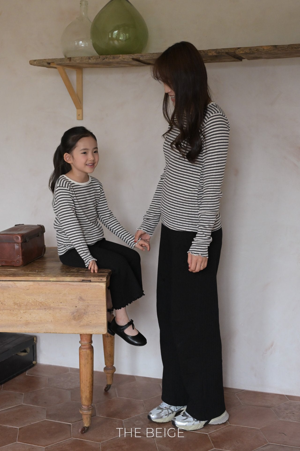 Adult Ribbed Straight Pants