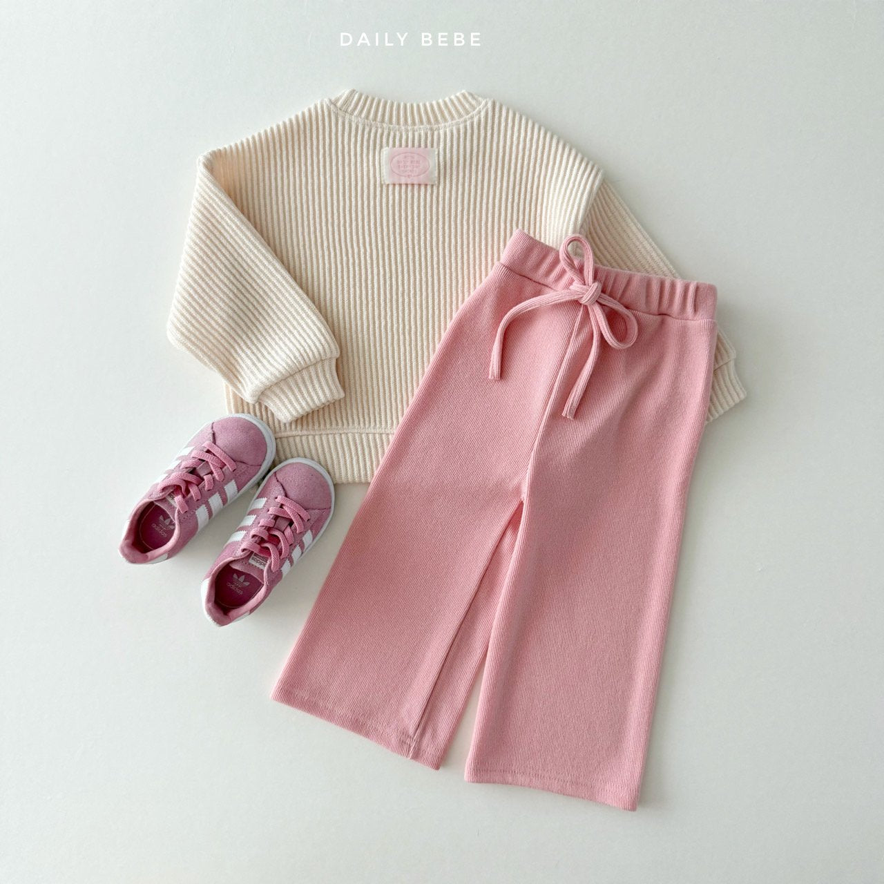 Wide-Leg Knit Pants
