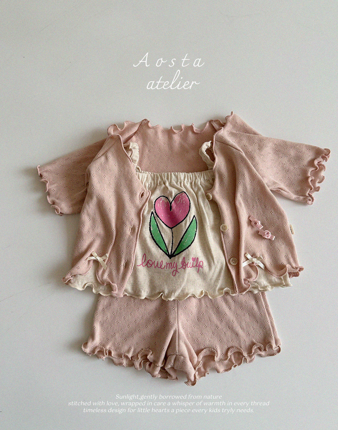 Linen Tulip Top