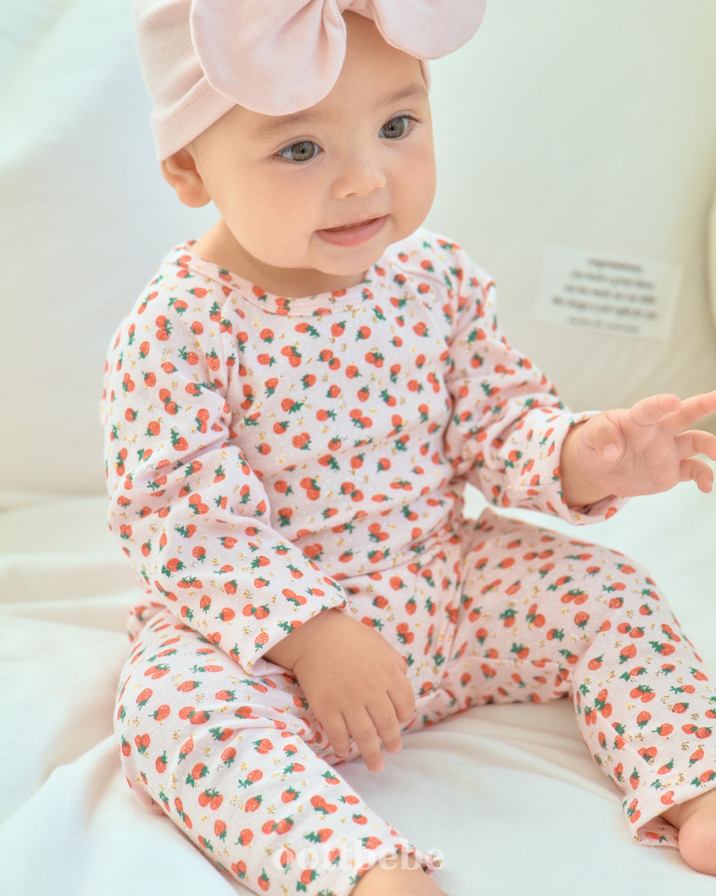 Baby Strawberry Set (Suit & Leggings)