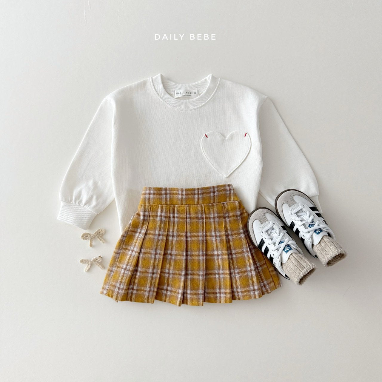 Plaid Pleated School