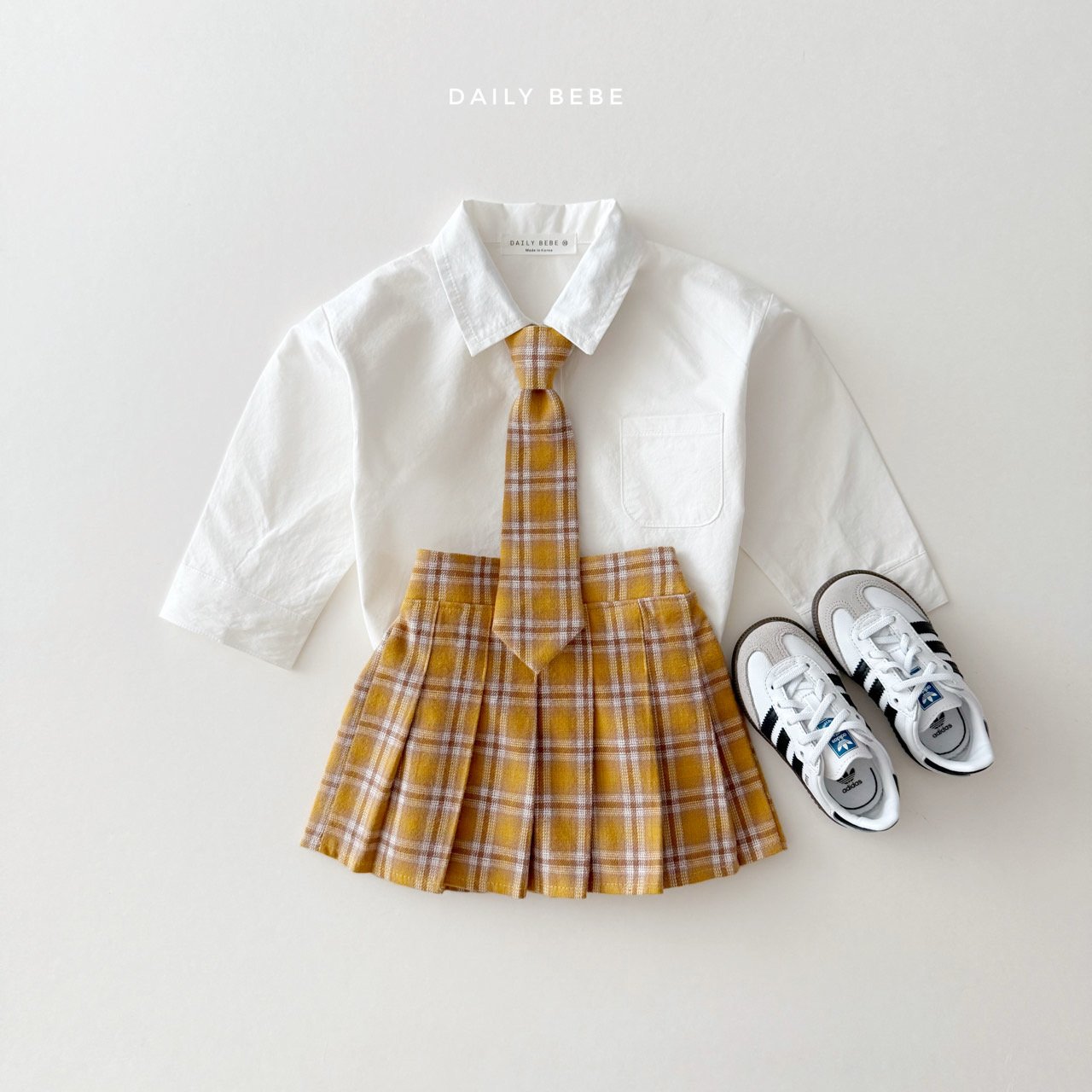 Plaid School Tie