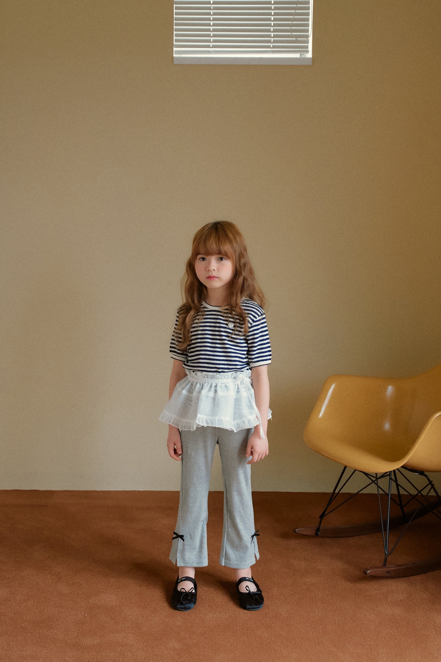 Slit Bootcut Pants