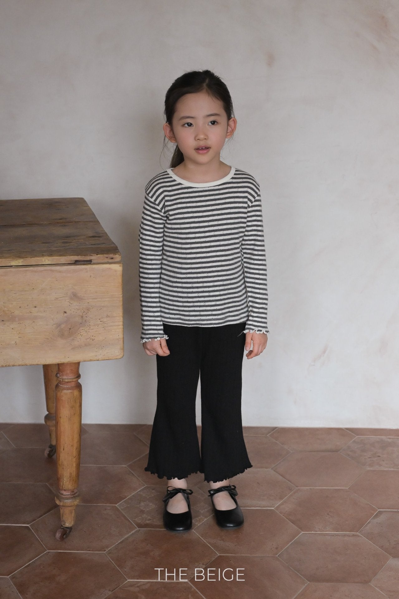 Ribbed Flare Pants