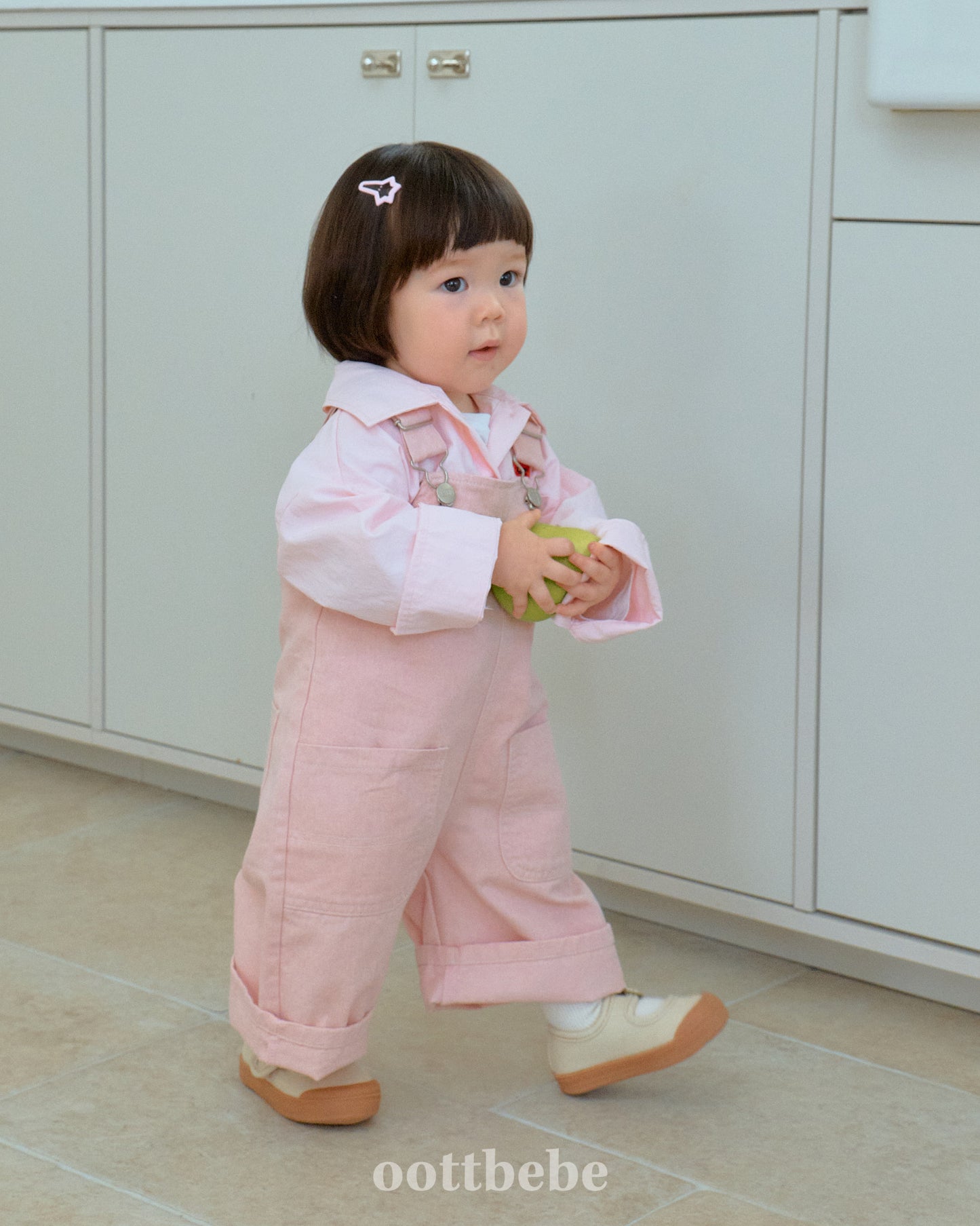 Grain Washed Overalls