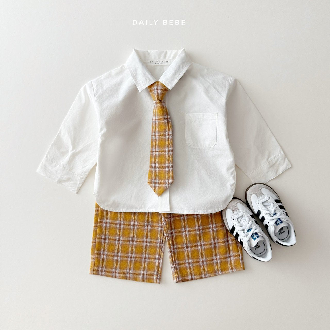 Plaid School Tie