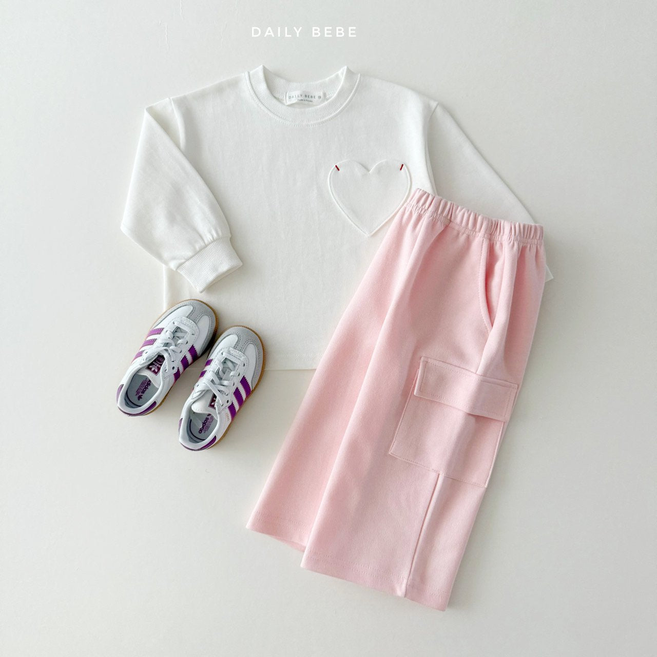 Heart Pocket Long Sleeve Tee