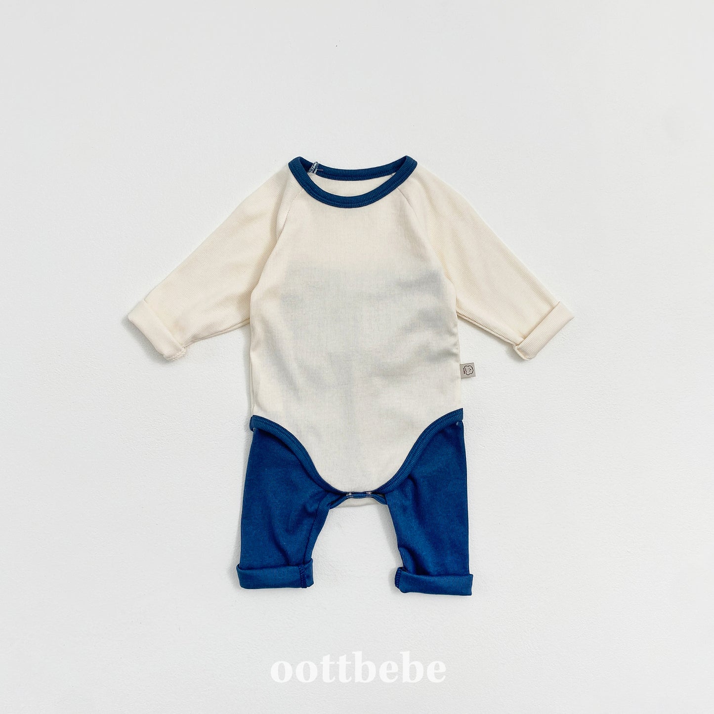 Pudding Modal Ribbed Bodysuit Set (with Leggings)