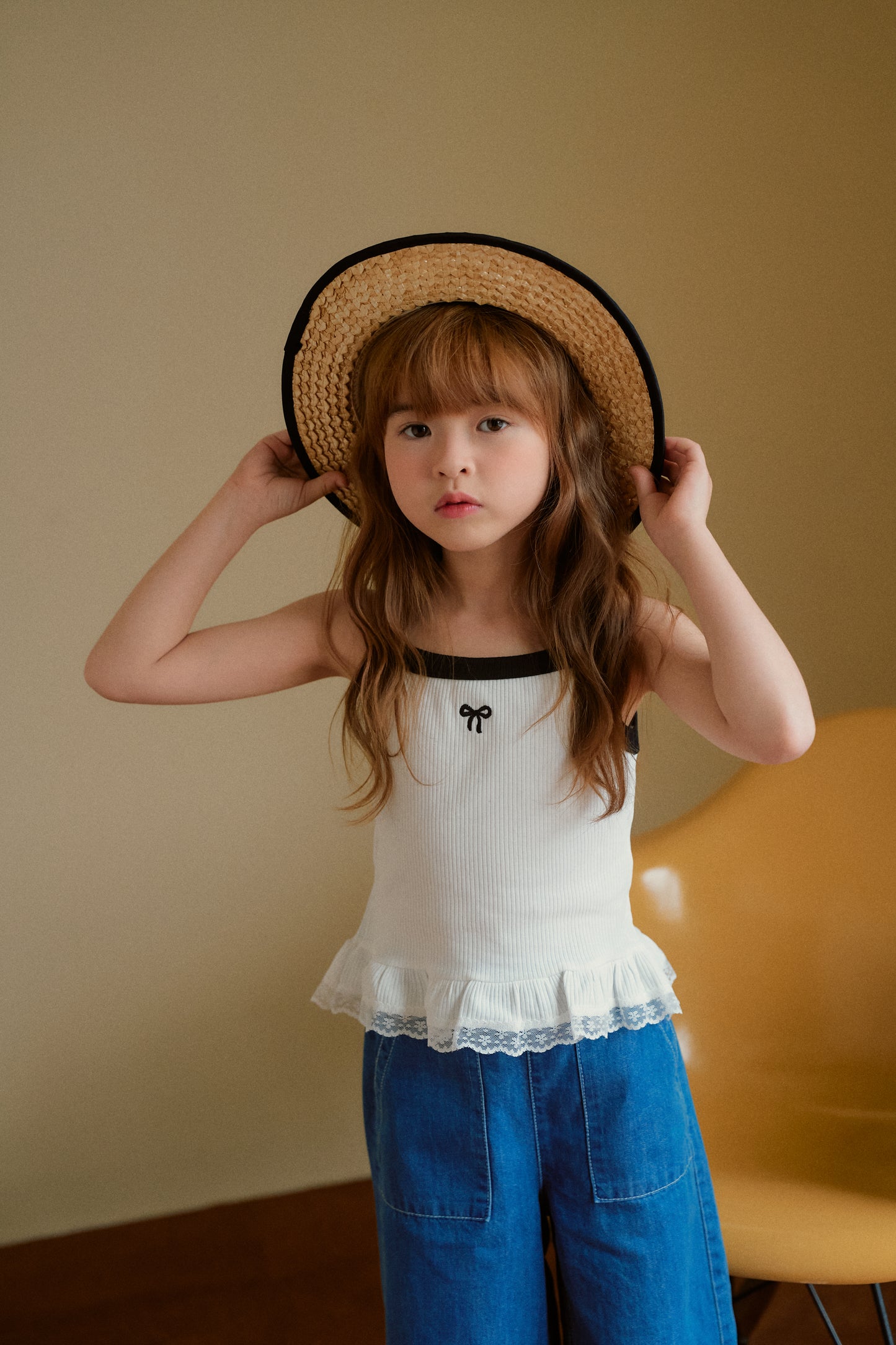 Frill Sleeveless T