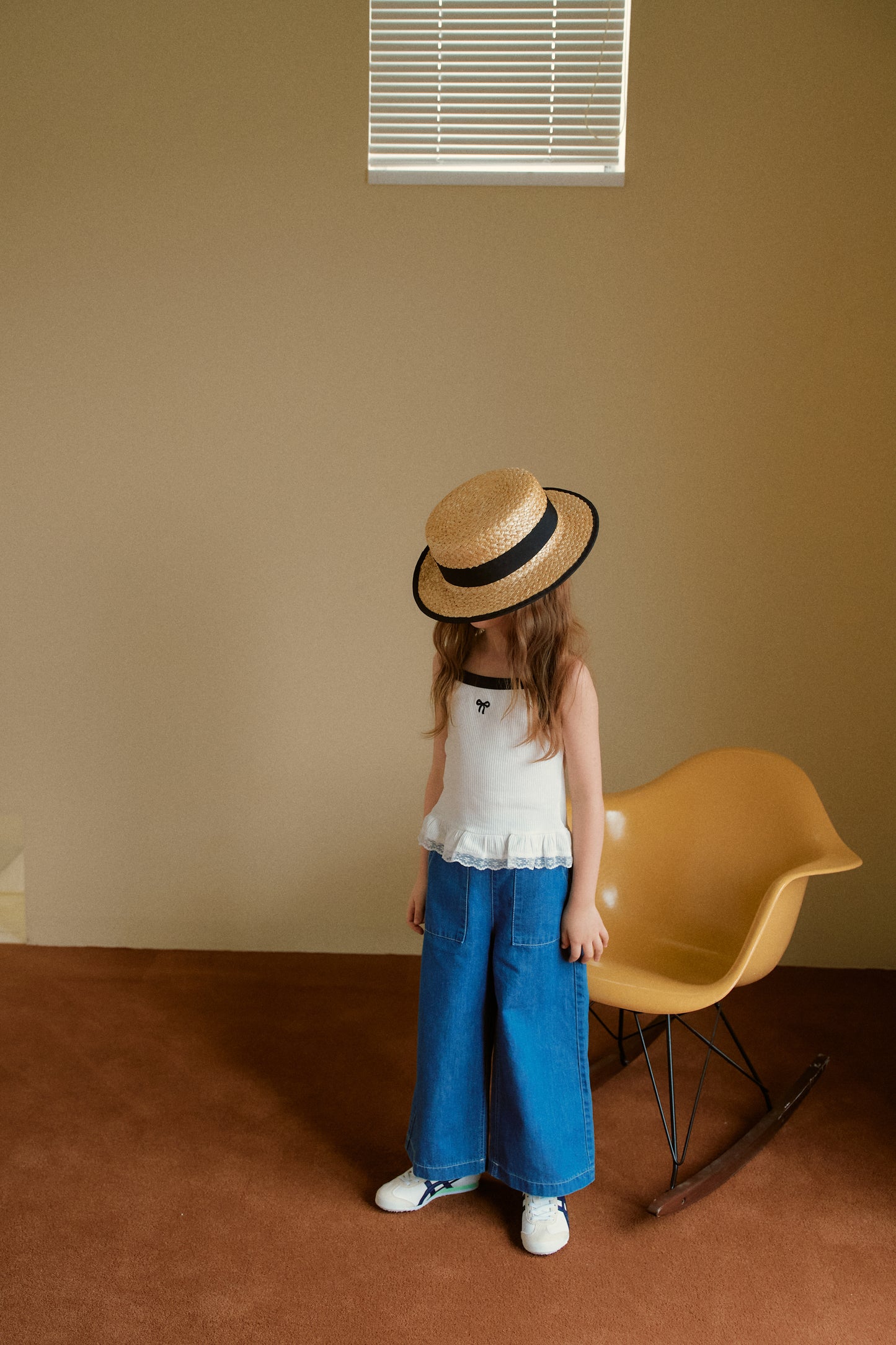 Denim Wide Pants