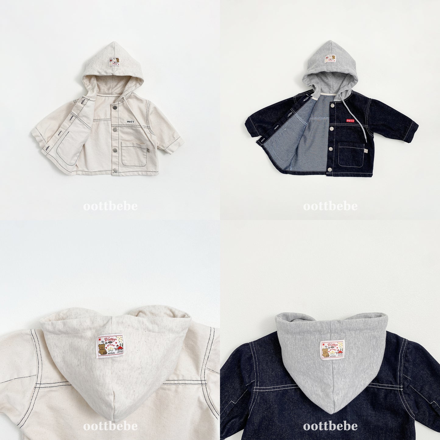 Moby Hooded Denim Jacket