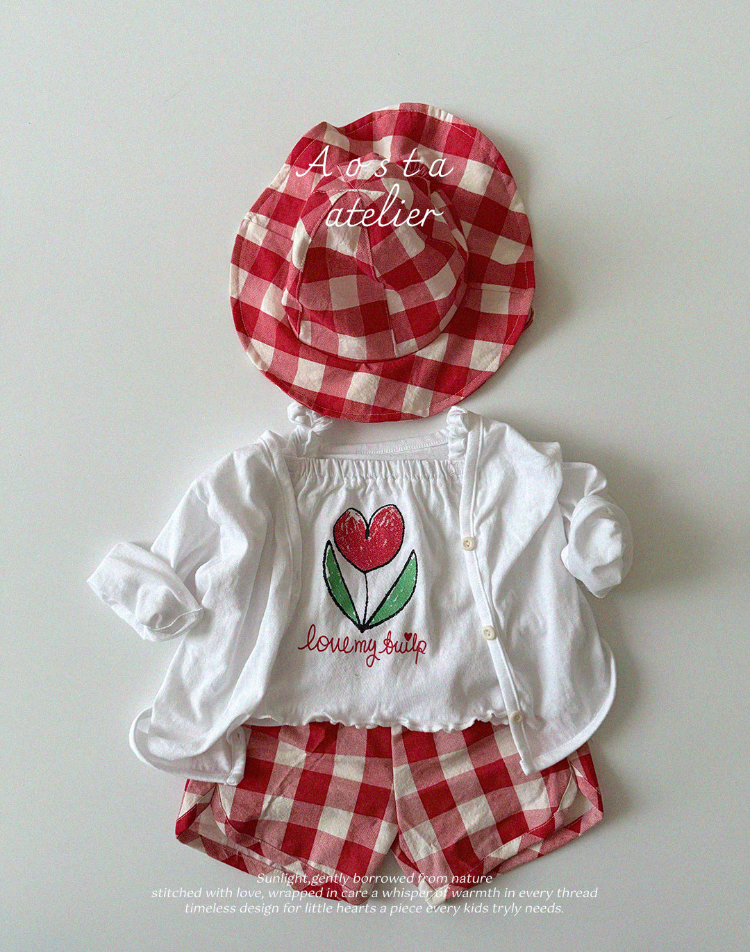 Linen Tulip Top
