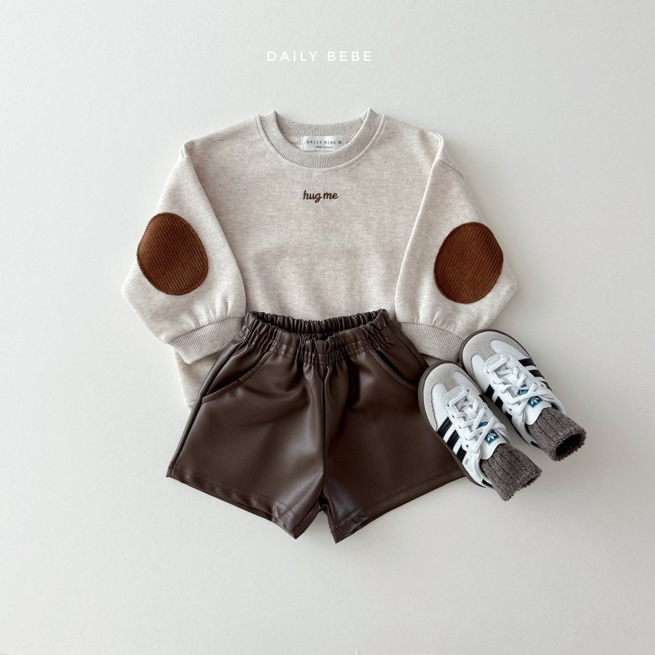 Faux Leather Shorts