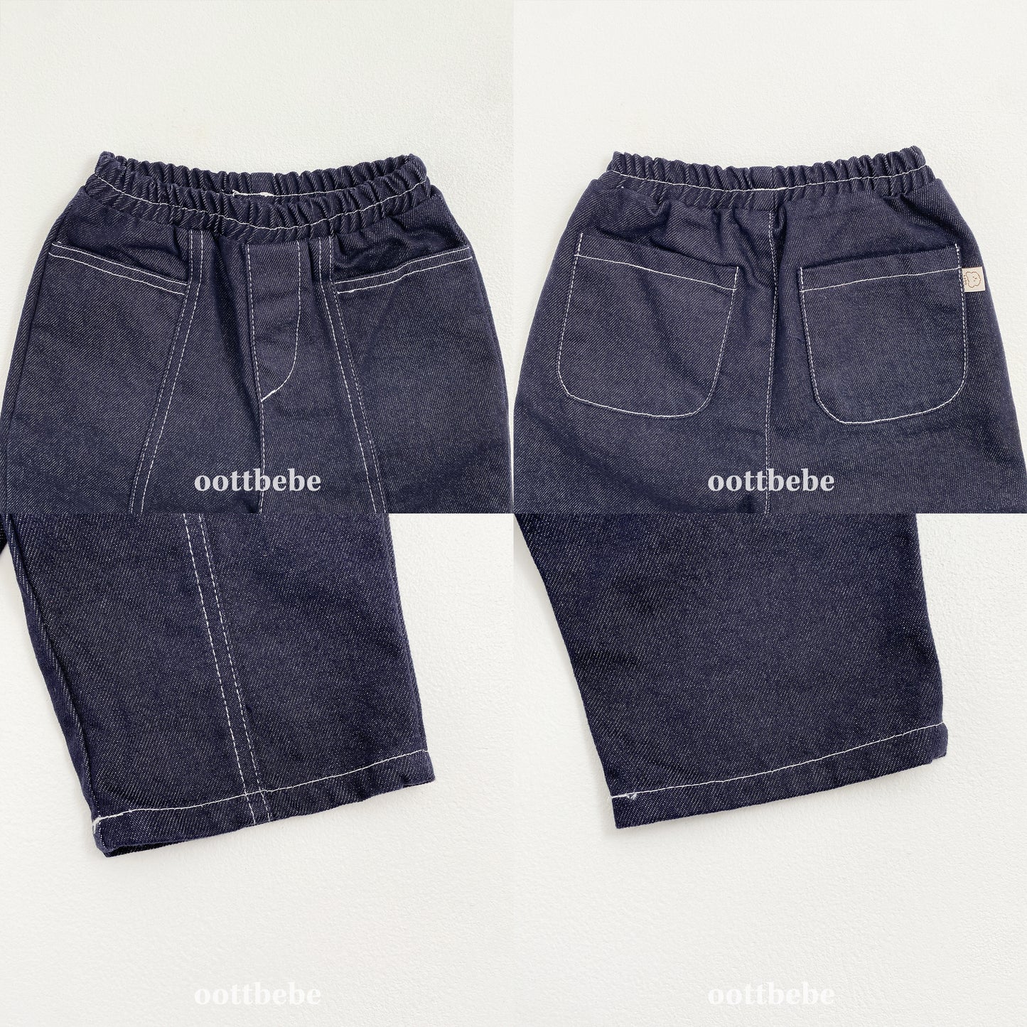 Moby Denim Panel Pants