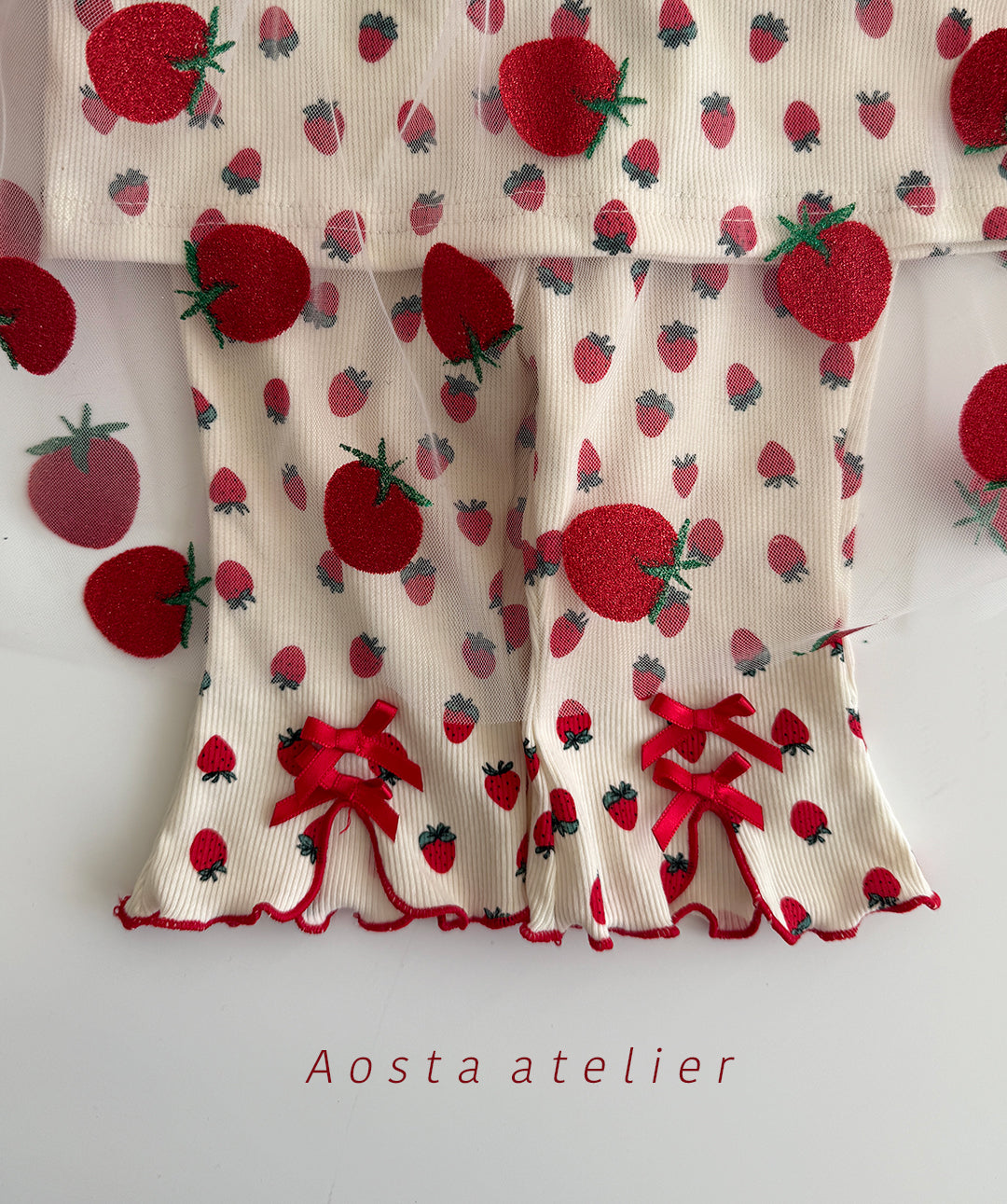Lace Strawberry Dress