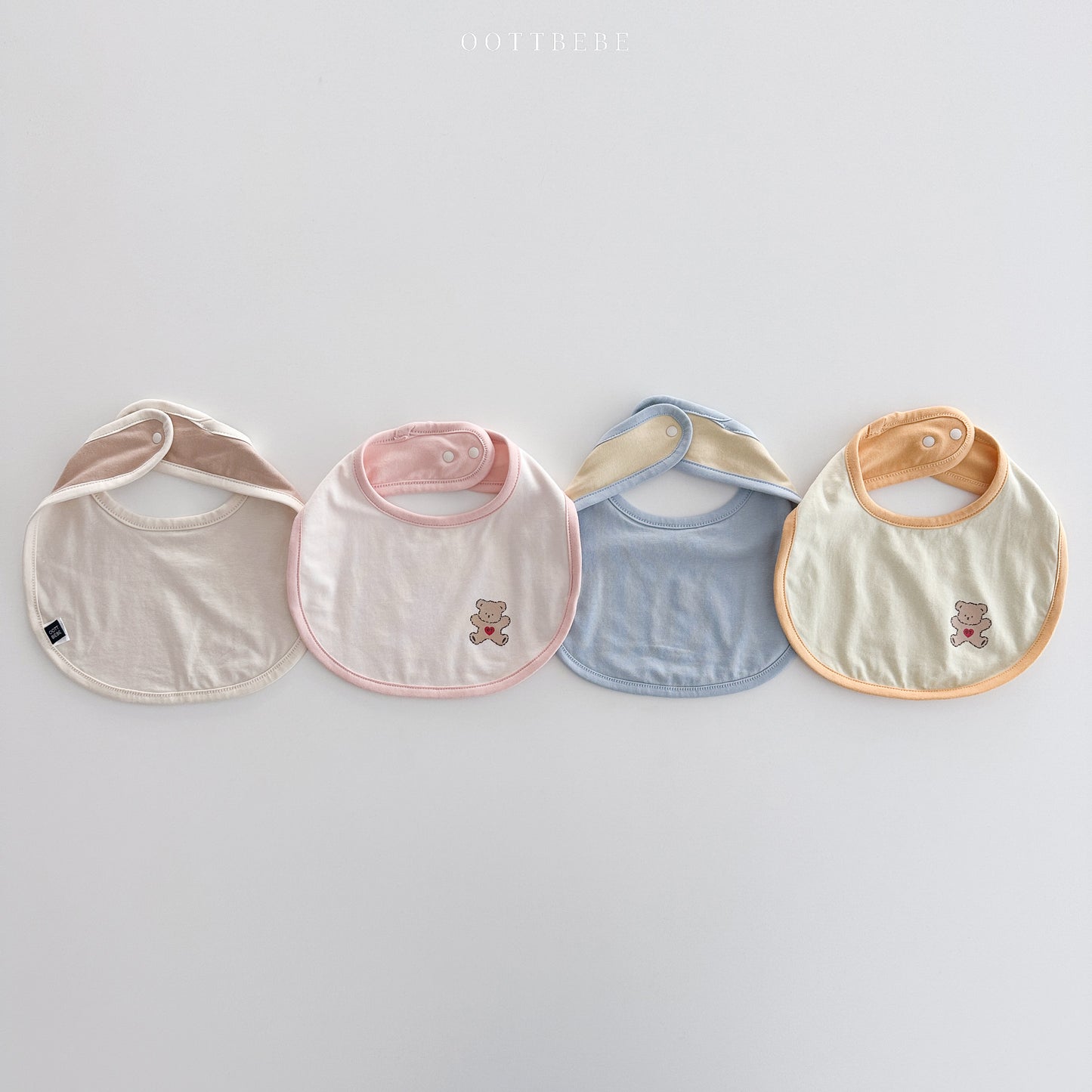 Baby Sweet Modal Reversible Bibs