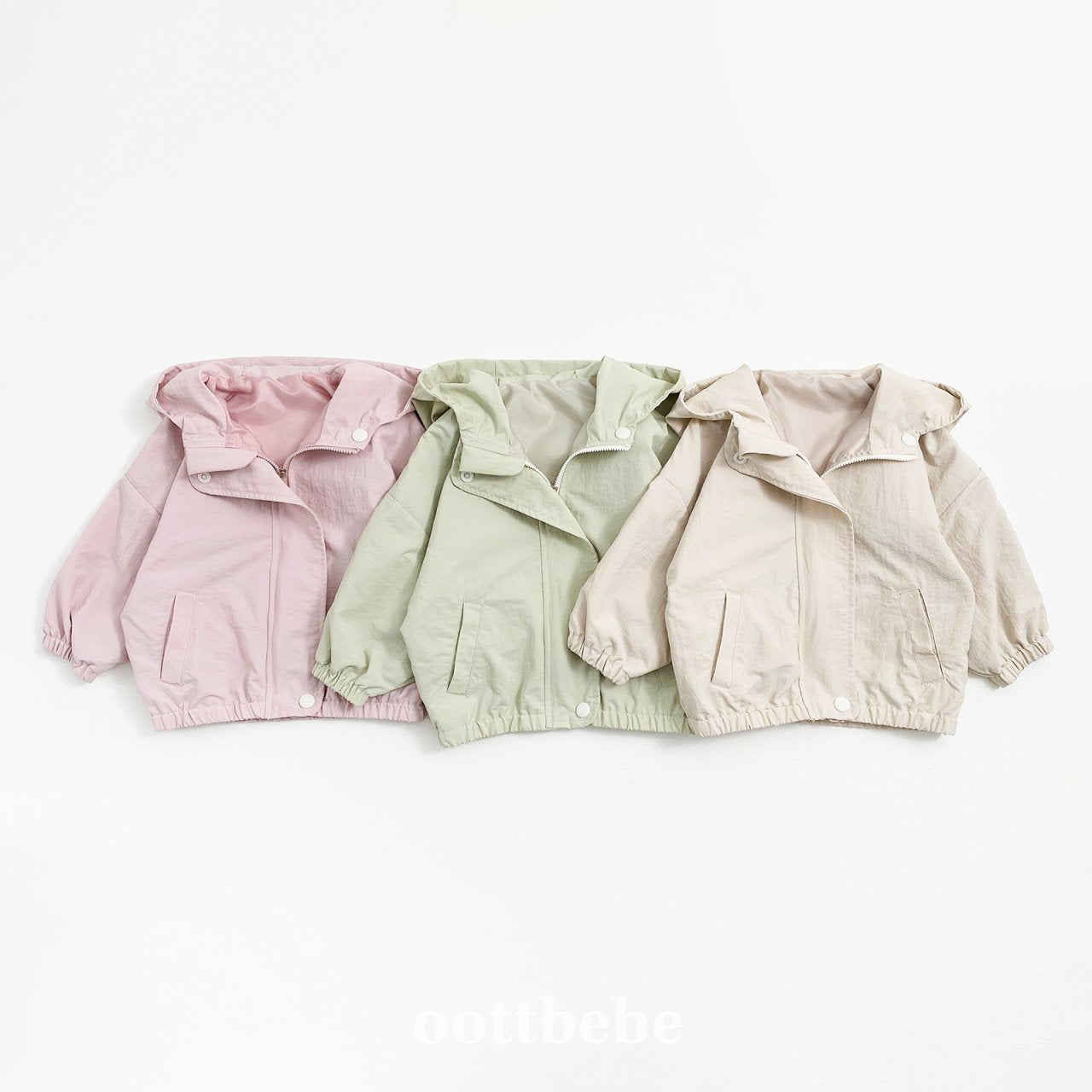 Marshmallow Hood Windbreaker