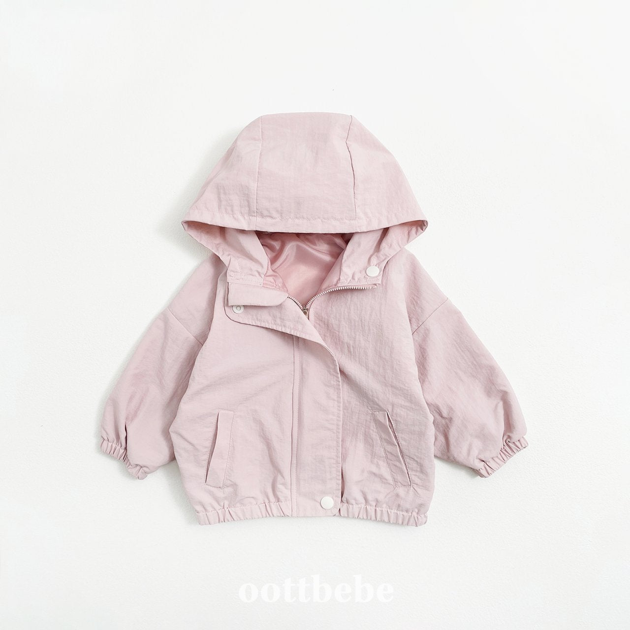 Marshmallow Hood Windbreaker