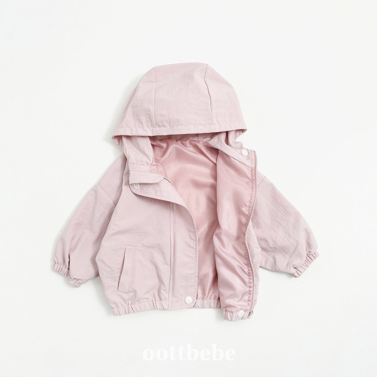 Marshmallow Hood Windbreaker