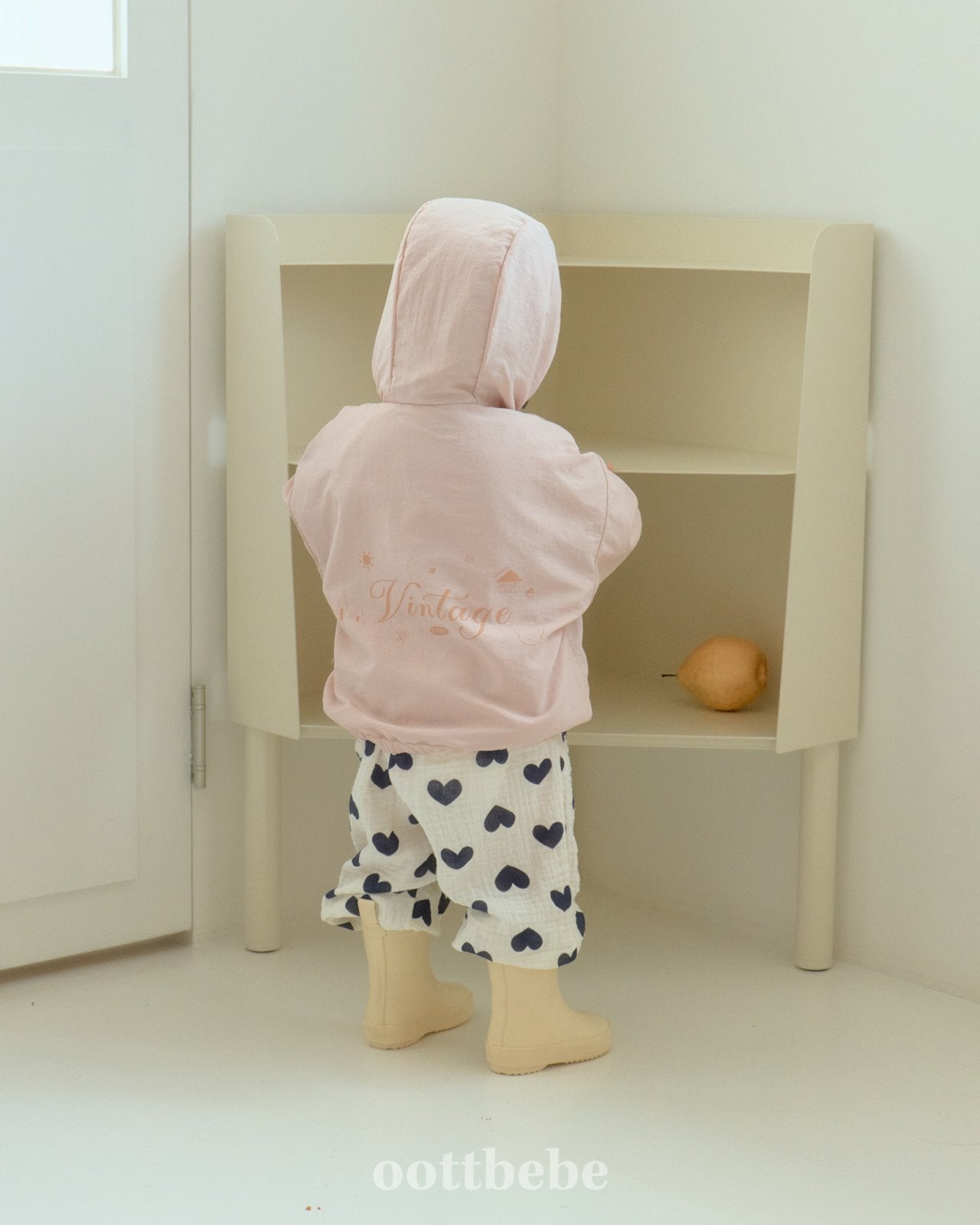 Marshmallow Hood Windbreaker