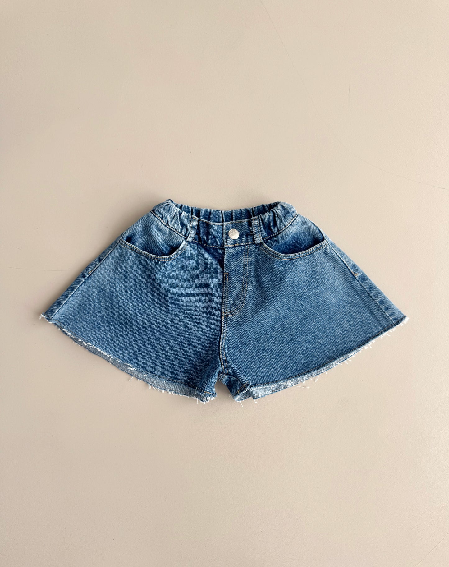 Flair Denim Shorts