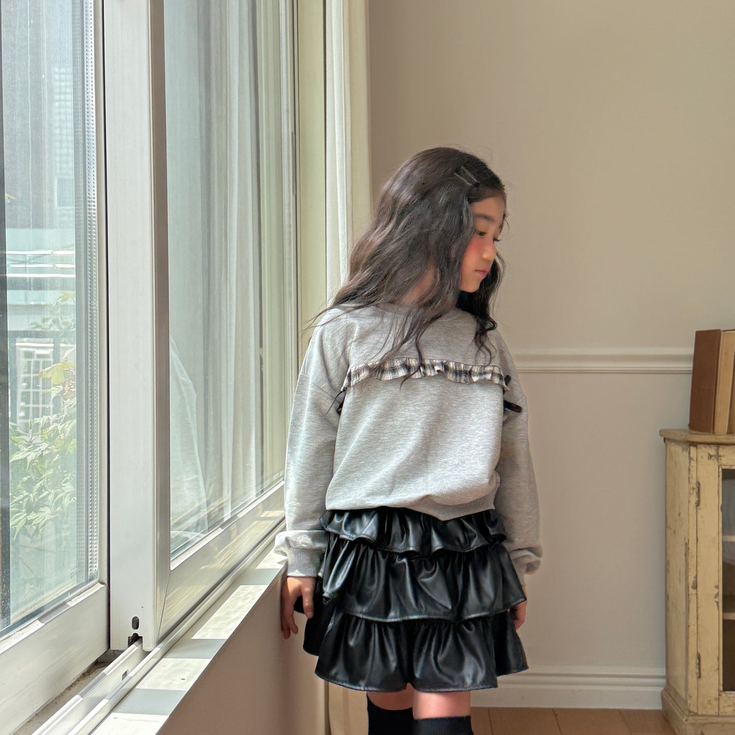 Fall Ruffled Skirt