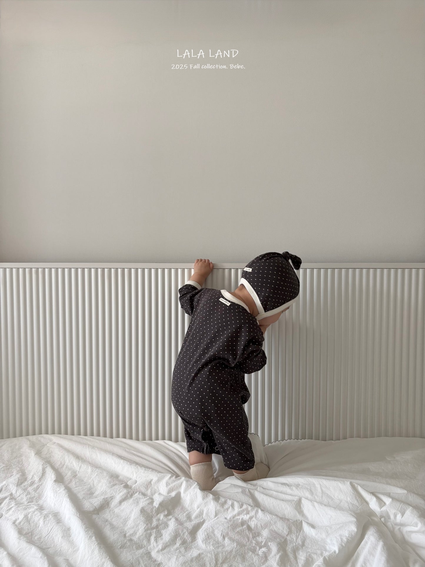 Trio Baby Romper and Bonnet Set