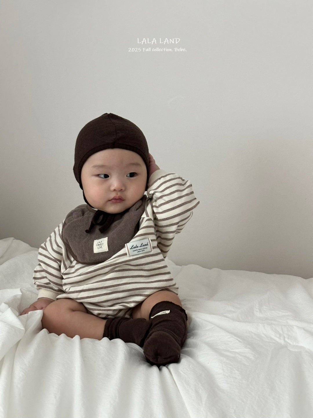Striped Raglan Romper