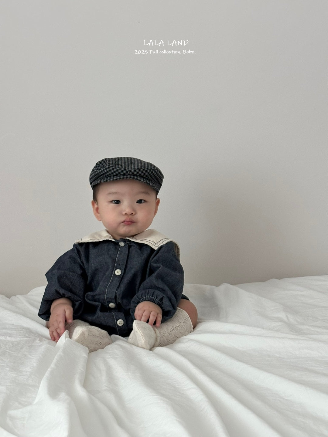 Denim Sailor Romper