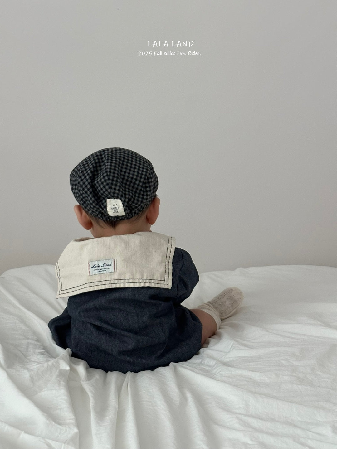 Bebe Gingham Flat Cap