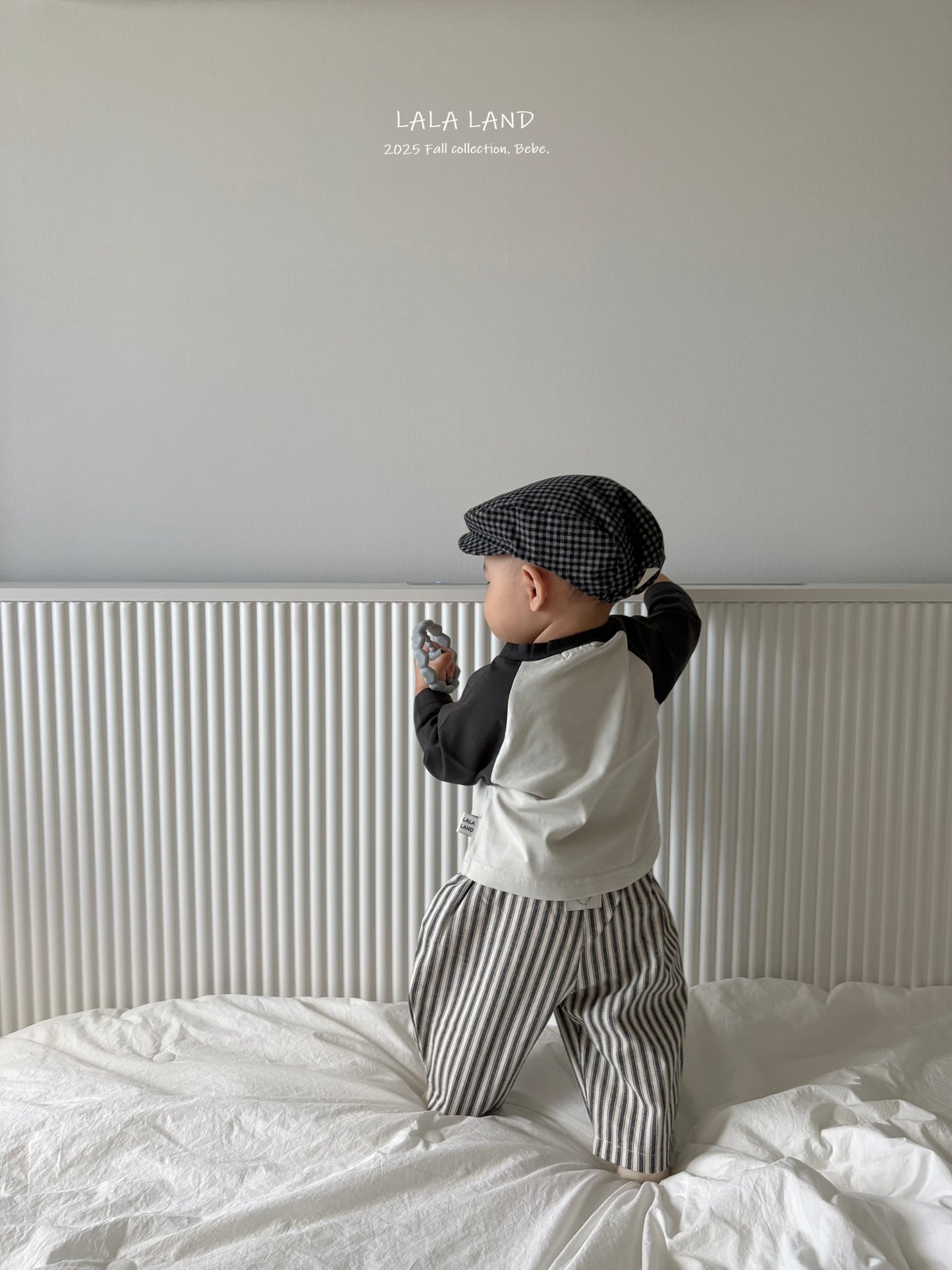 Bebe Gingham Flat Cap