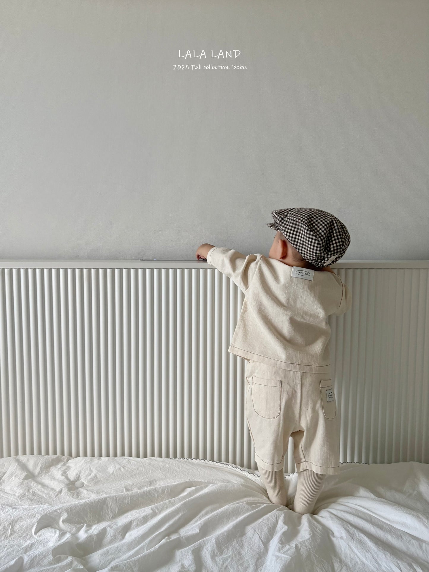 Bebe Gingham Flat Cap