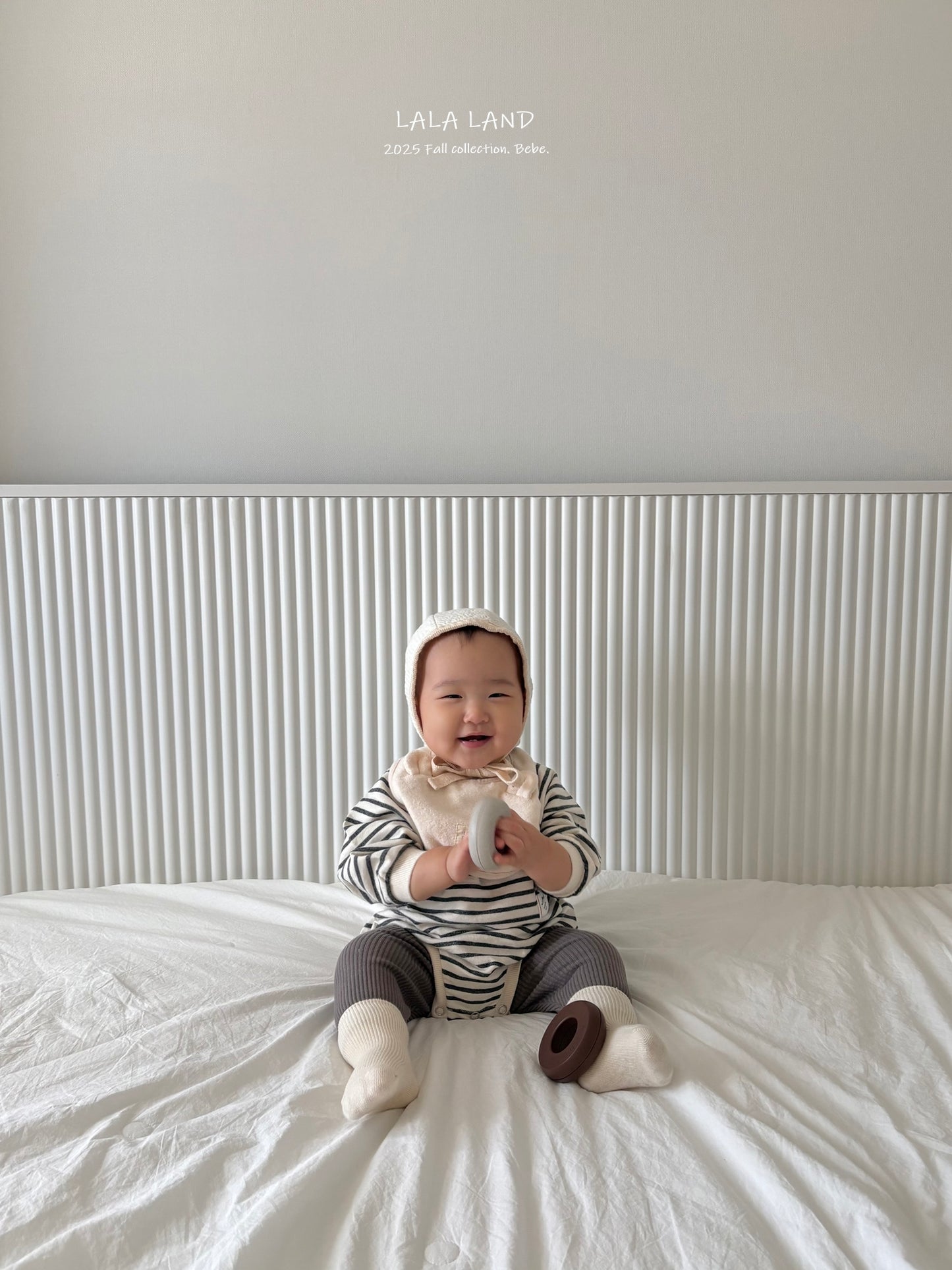 Striped Raglan Romper
