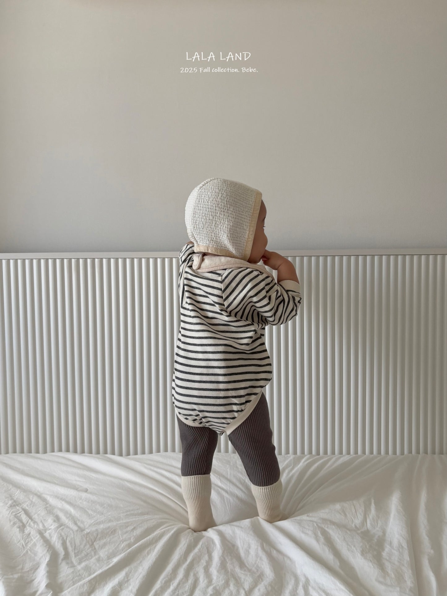 Striped Raglan Romper